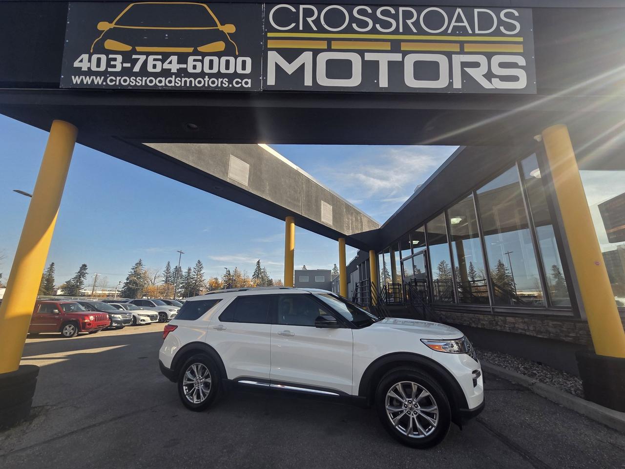 2020 Ford Explorer Limited 4WD- NO ACCIDENTS- Pano Roof-Ac Seats-Navi - Photo #1