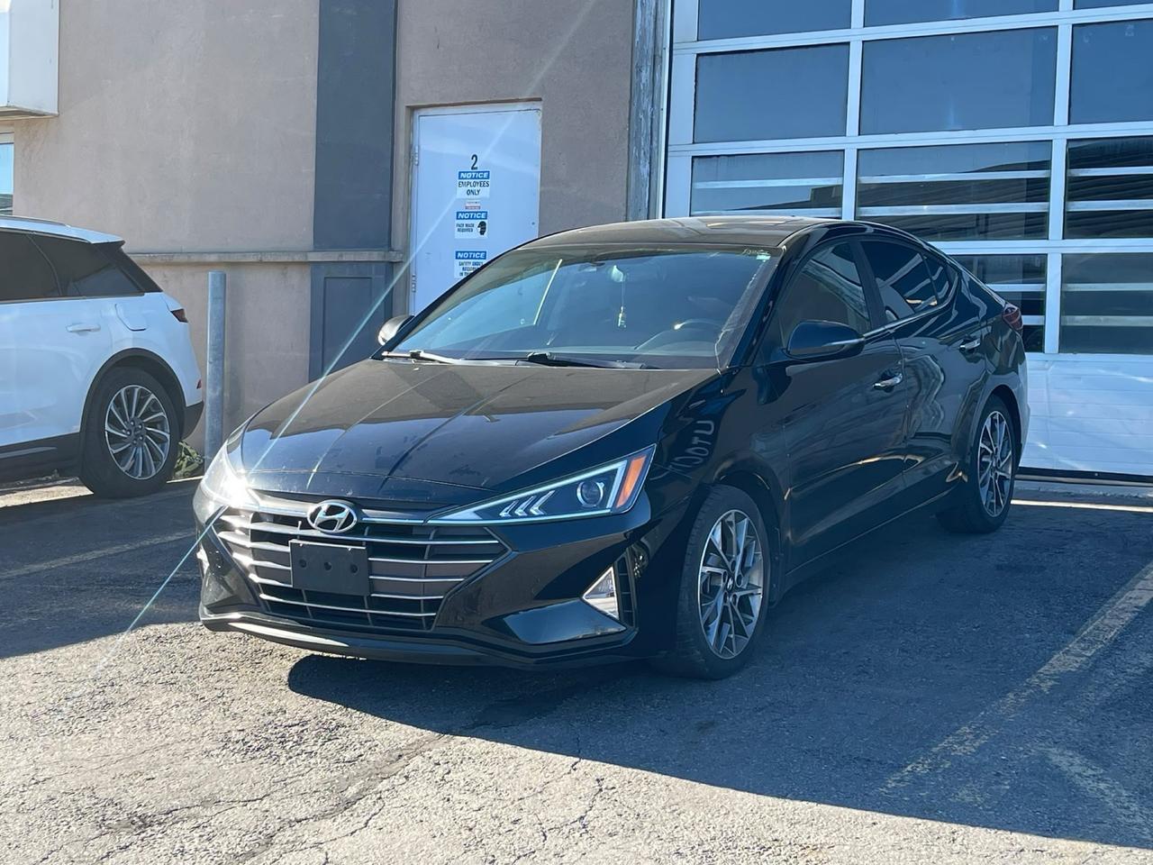 Black 2020 Hyundai Elantra Sedan  Continuously Variable Transmission