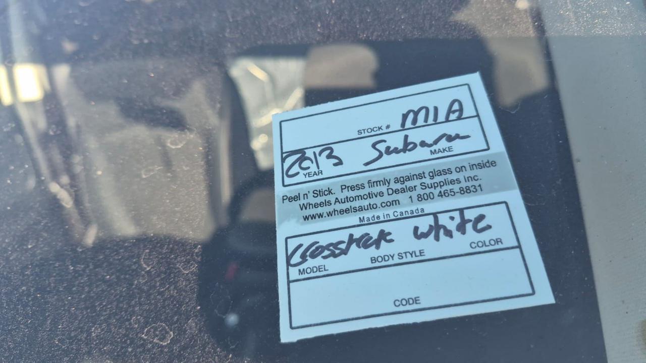 2013 Subaru XV Crosstrek 2.0i, MANUAL, UNDERCOATED, NEEDS CLUTCH, AS IS Photo