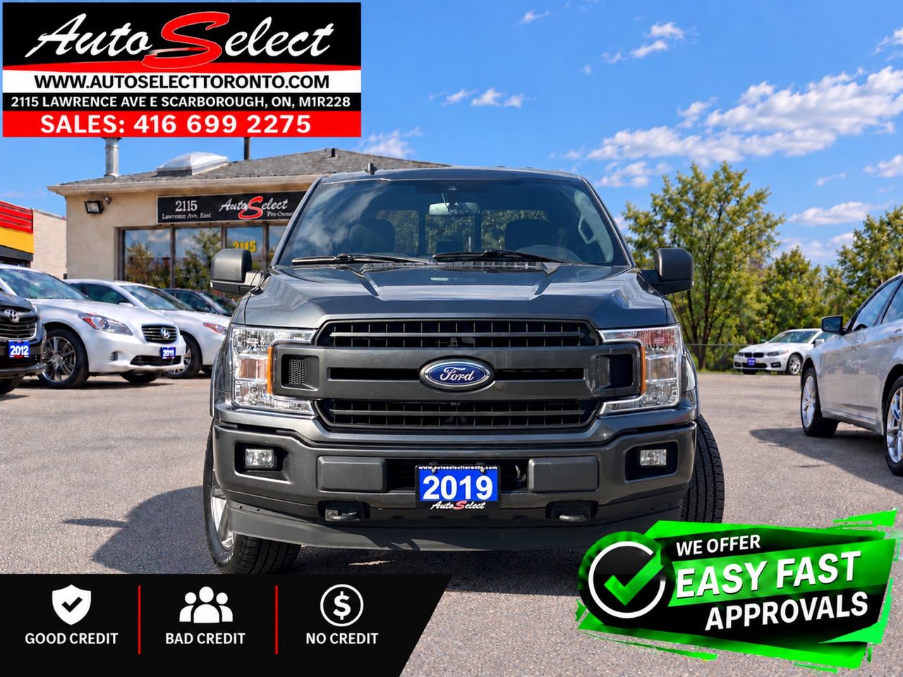 2019 Ford F-150 XLT Sport 4x4 - Heated Seats - Technology Pkg - Clean Carfax Photo