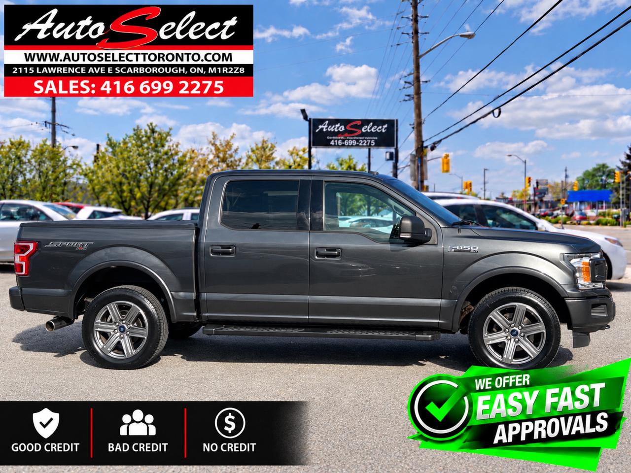 2019 Ford F-150 XLT Sport 4x4 - Heated Seats - Technology Pkg - Clean Carfax Photo