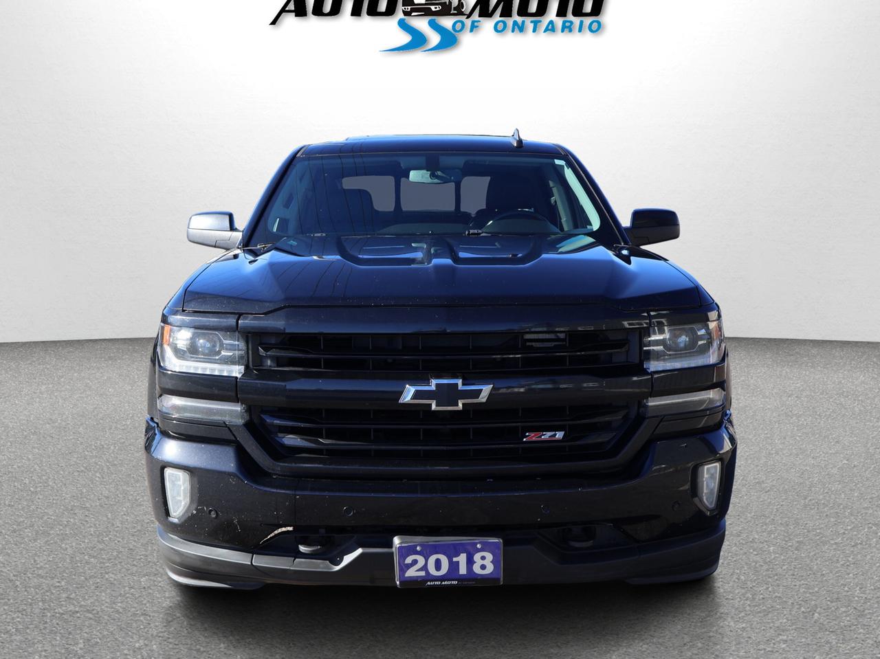 2018 Chevrolet Silverado 1500 V8 LTZ 4WD CERTIFIED *1 OWNER*SERVICE RECORDS* CAMERA NAV BLUETOOTH LEATHER HEATED SEATS SUNROOF CRUISE ALLOYS Photo1