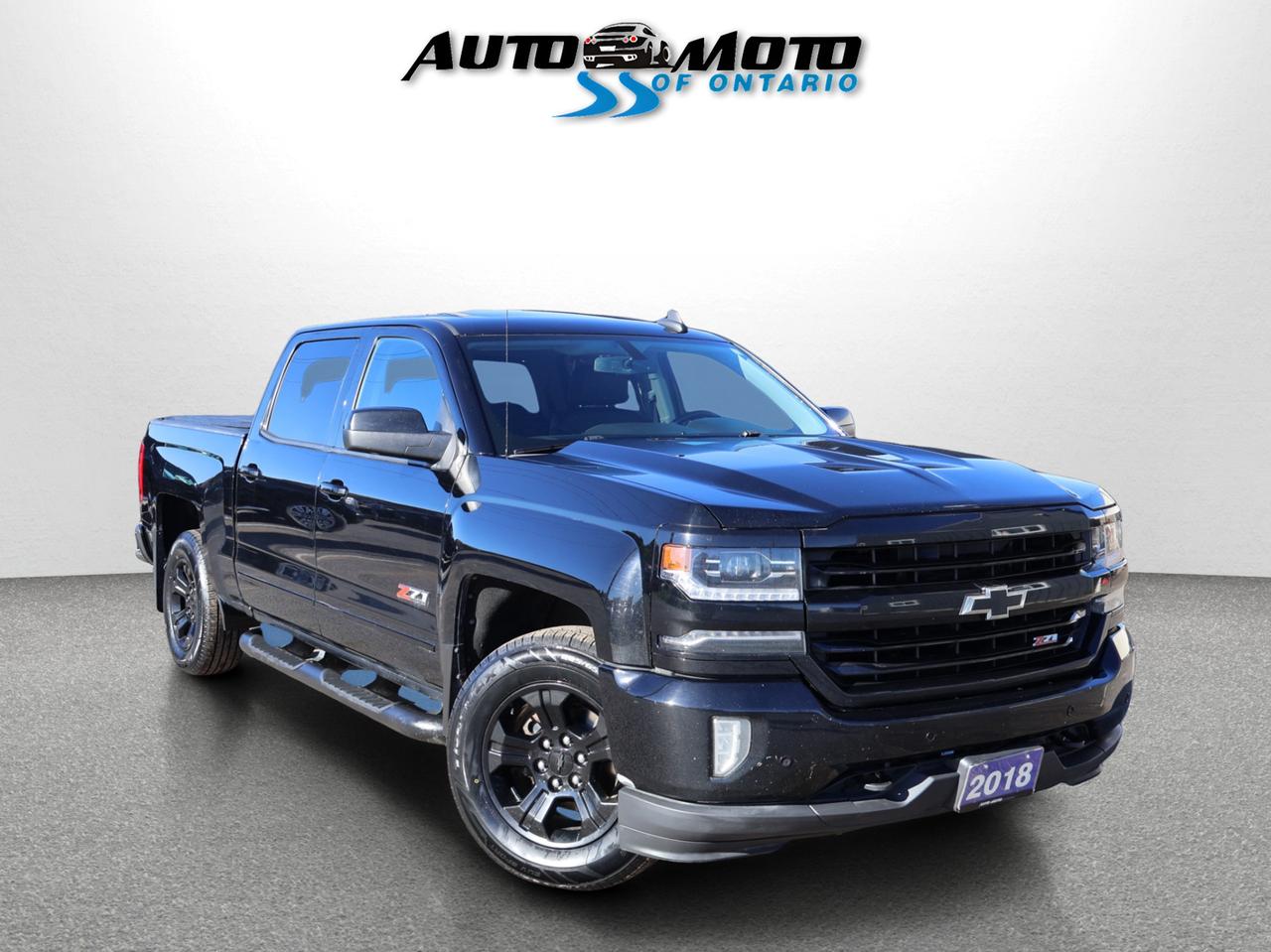 2018 Chevrolet Silverado 1500 V8 LTZ 4WD CERTIFIED *1 OWNER*SERVICE RECORDS* CAMERA NAV BLUETOOTH LEATHER HEATED SEATS SUNROOF CRUISE ALLOYS - Photo #1
