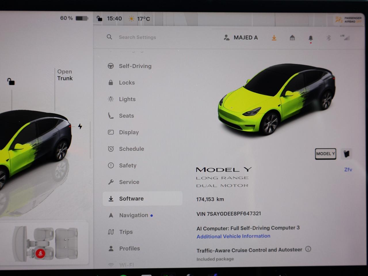 2023 Tesla Model Y LONG RANGE DUAL MOTOR AWD *ACCIDENT FREE*1 OWNER*2ND WINTER* CAMERA NAV BLUETOOTH LEATHRE HEATED SEATS CRUISE Photo