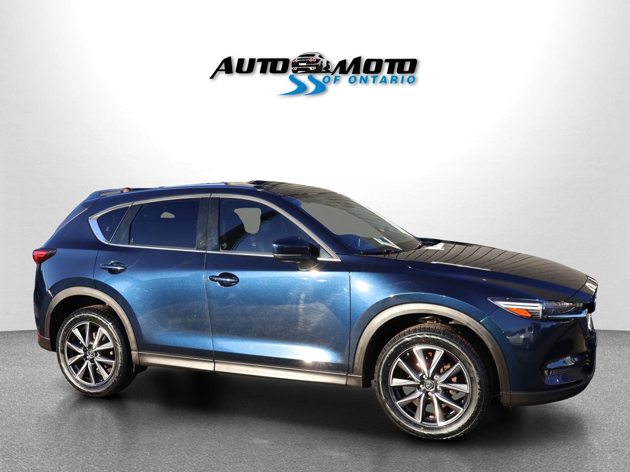 2017 Mazda CX-5 GRAND TOURING AWD CERTIFIED *ACCIDENT FREE*1 OWNER* CAMERA NAV BLUETOOTH LEATHER HEATED SEATS SUNROOF CRUISE ALLOYS Photo