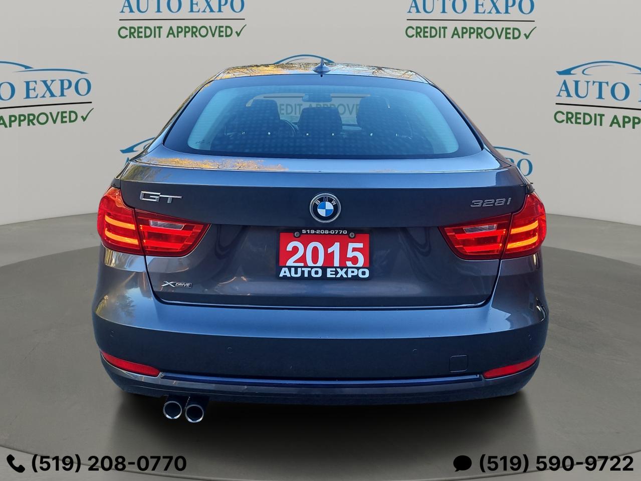 2015 BMW 3 Series 328i xDrive Gran Turismo,2 Set of Tires,Certified Photo3