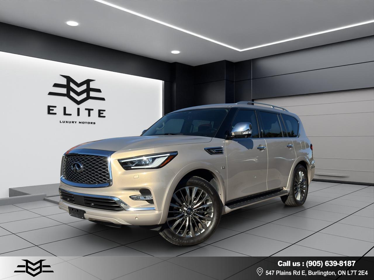 2019 Infiniti QX80 LUXE - 7-PASSENGER AWD - LOW KMS !!! Photo