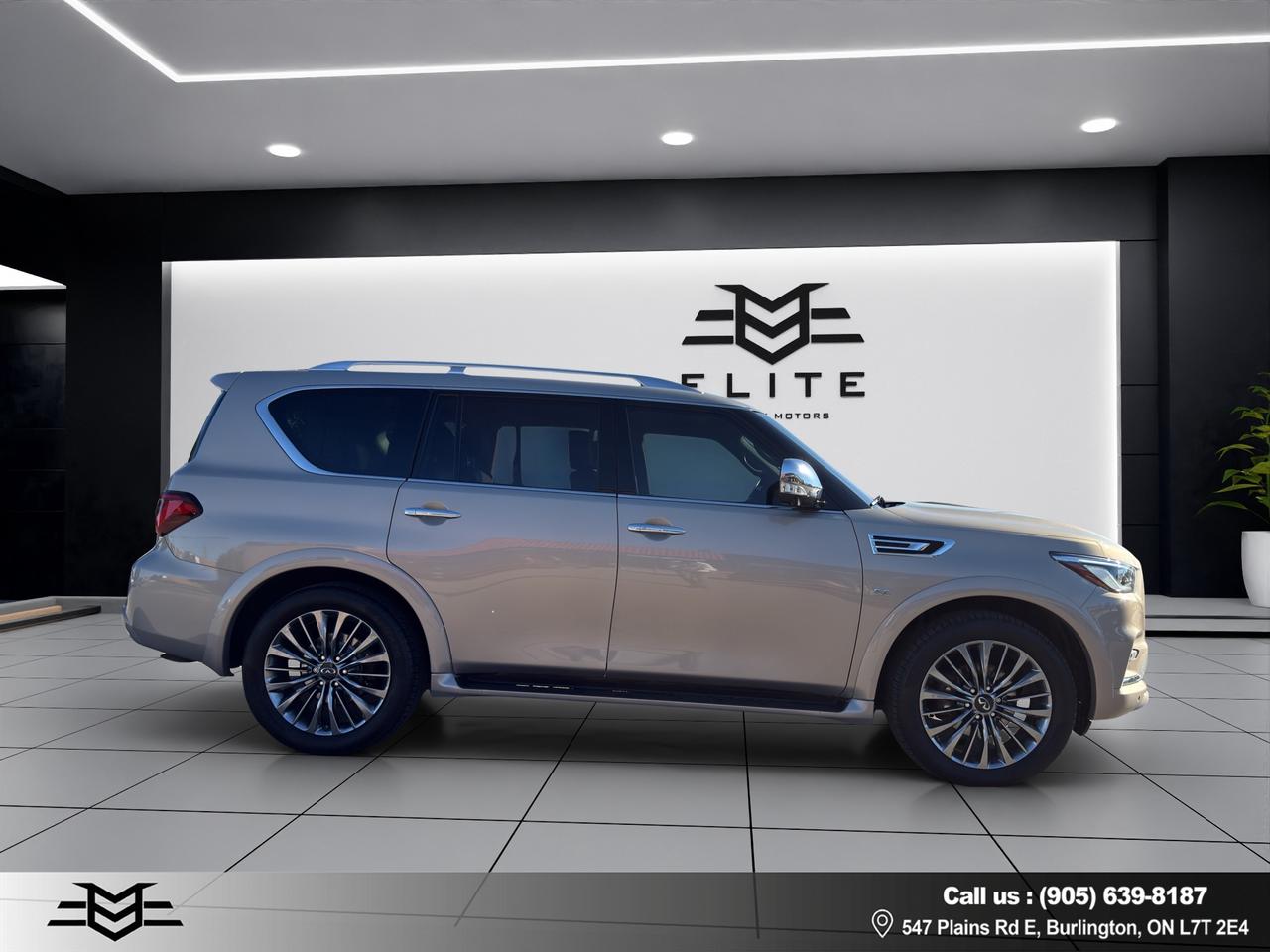2019 Infiniti QX80 LUXE - 7-PASSENGER AWD - LOW KMS !!! Photo