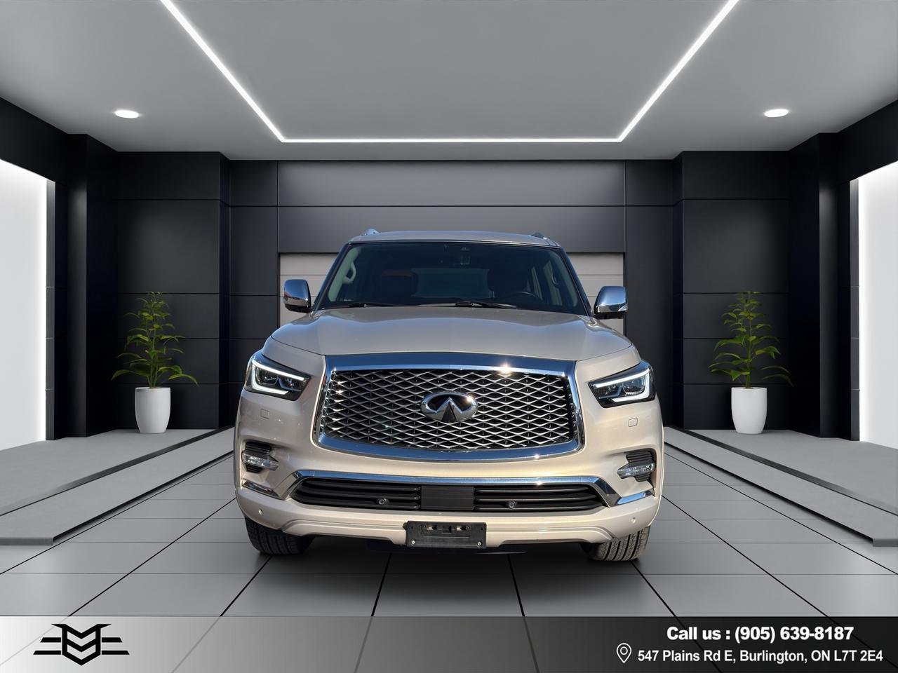 2019 Infiniti QX80 LUXE - 7-PASSENGER AWD - LOW KMS !!! Photo5