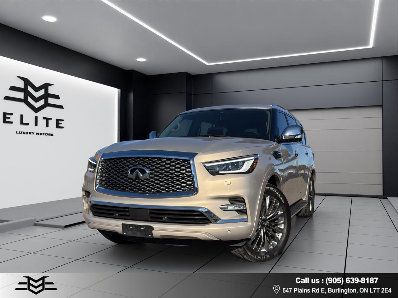 2019 Infiniti QX80 LUXE - 7-PASSENGER AWD - LOW KMS !!! Photo