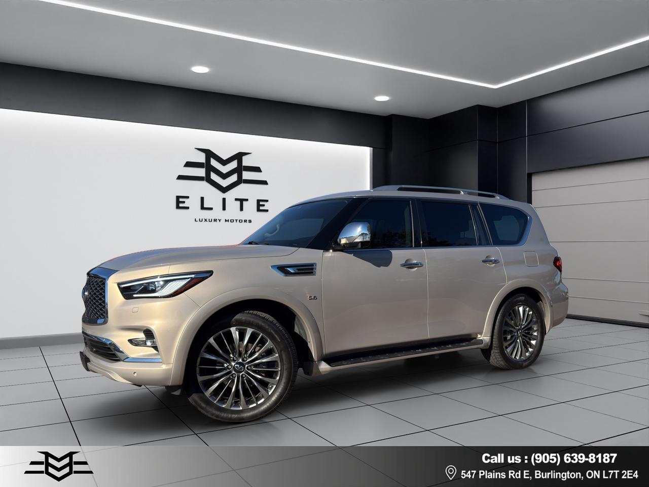 2019 Infiniti QX80 LUXE - 7-PASSENGER AWD - LOW KMS !!! Photo