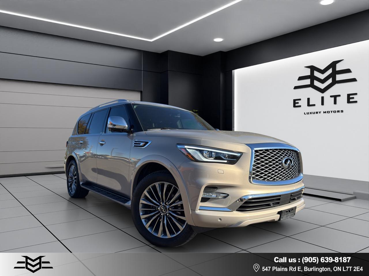 2019 Infiniti QX80 LUXE - 7-PASSENGER AWD - LOW KMS !!! Photo