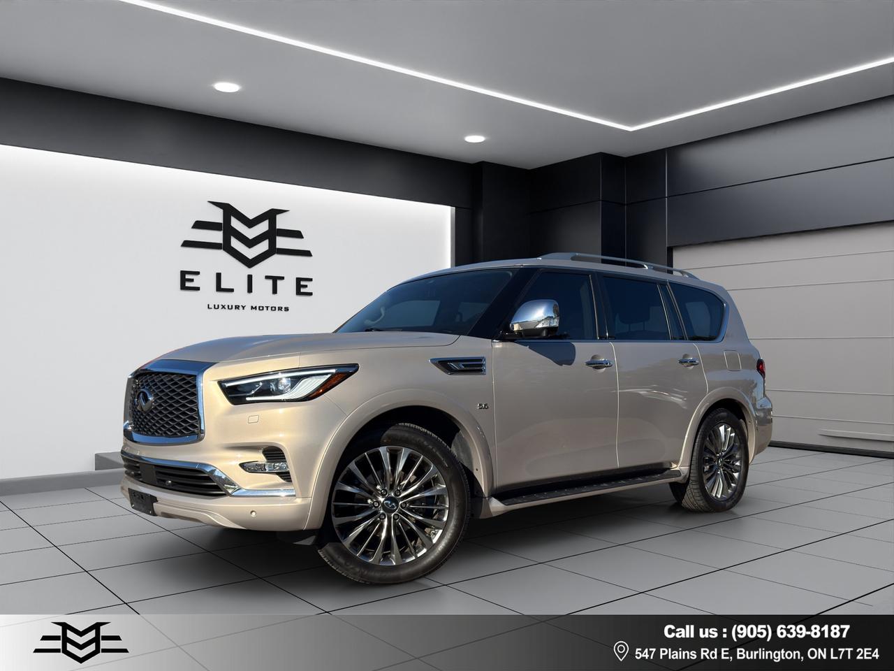 2019 Infiniti QX80 LUXE - 7-PASSENGER AWD - LOW KMS !!! Photo