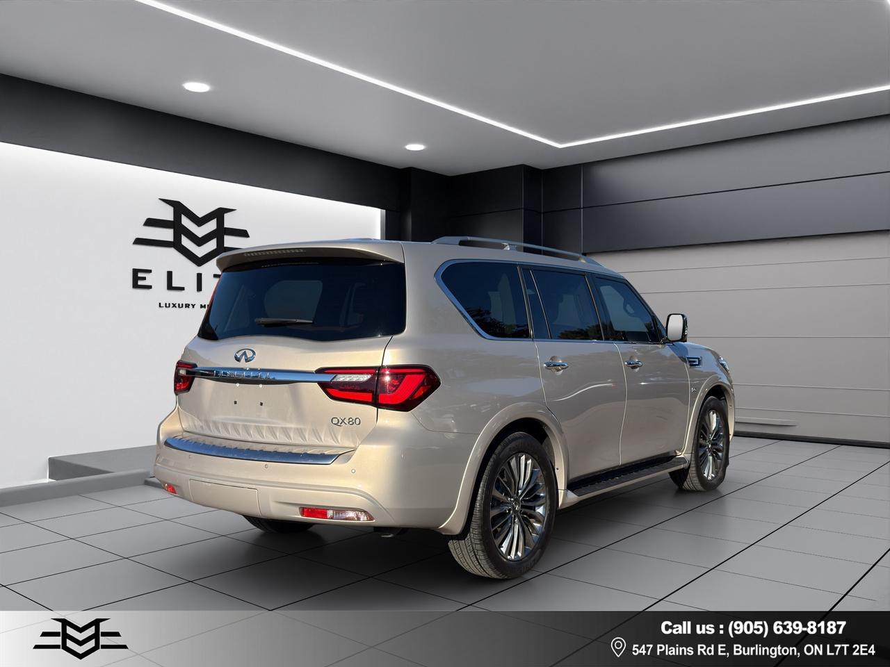 2019 Infiniti QX80 LUXE - 7-PASSENGER AWD - LOW KMS !!! Photo