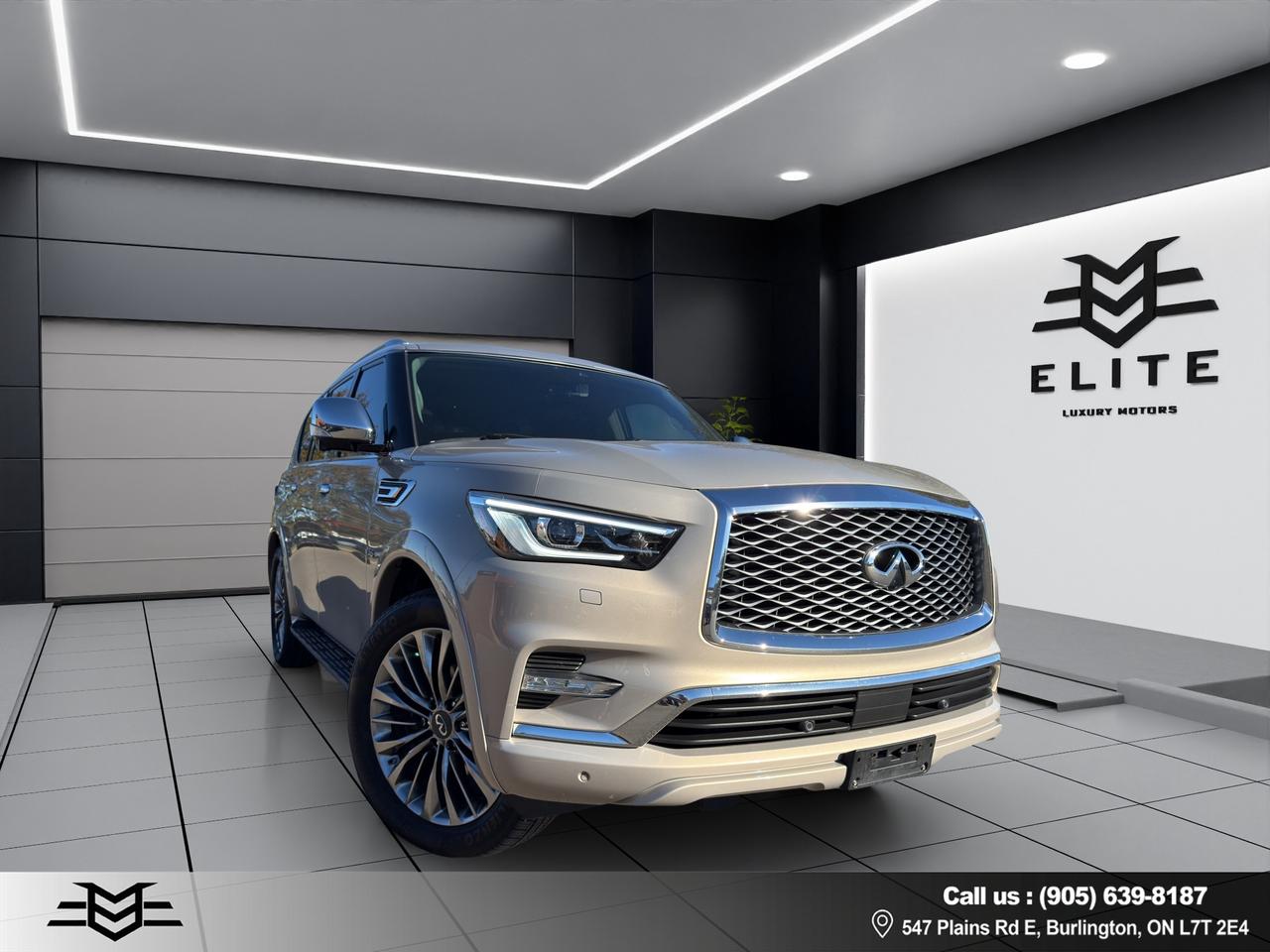 2019 Infiniti QX80 LUXE - 7-PASSENGER AWD - LOW KMS !!! Photo
