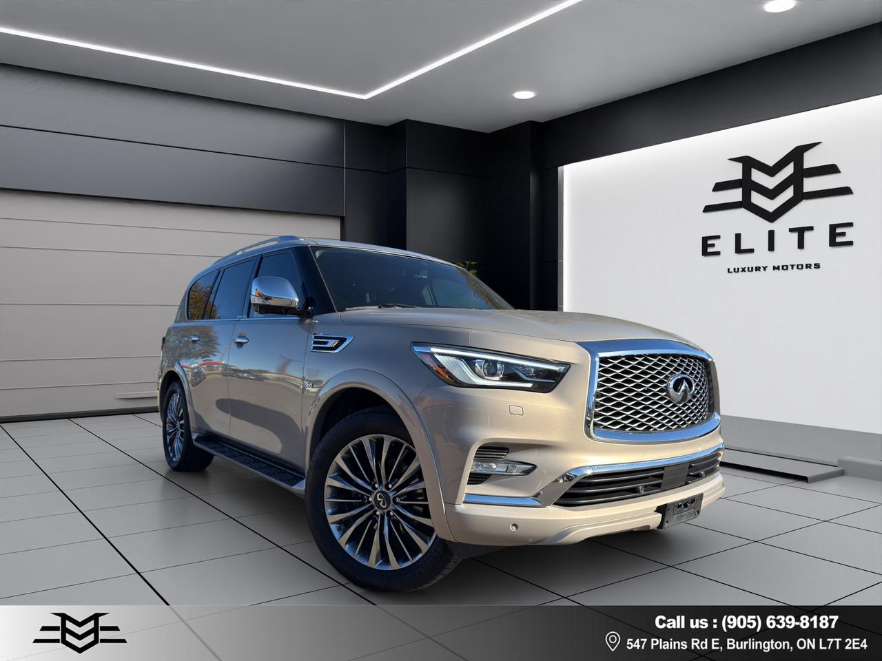 2019 Infiniti QX80 LUXE - 7-PASSENGER AWD - LOW KMS !!! Photo