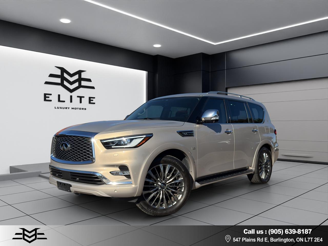 2019 Infiniti QX80 LUXE - 7-PASSENGER AWD - LOW KMS !!! Photo