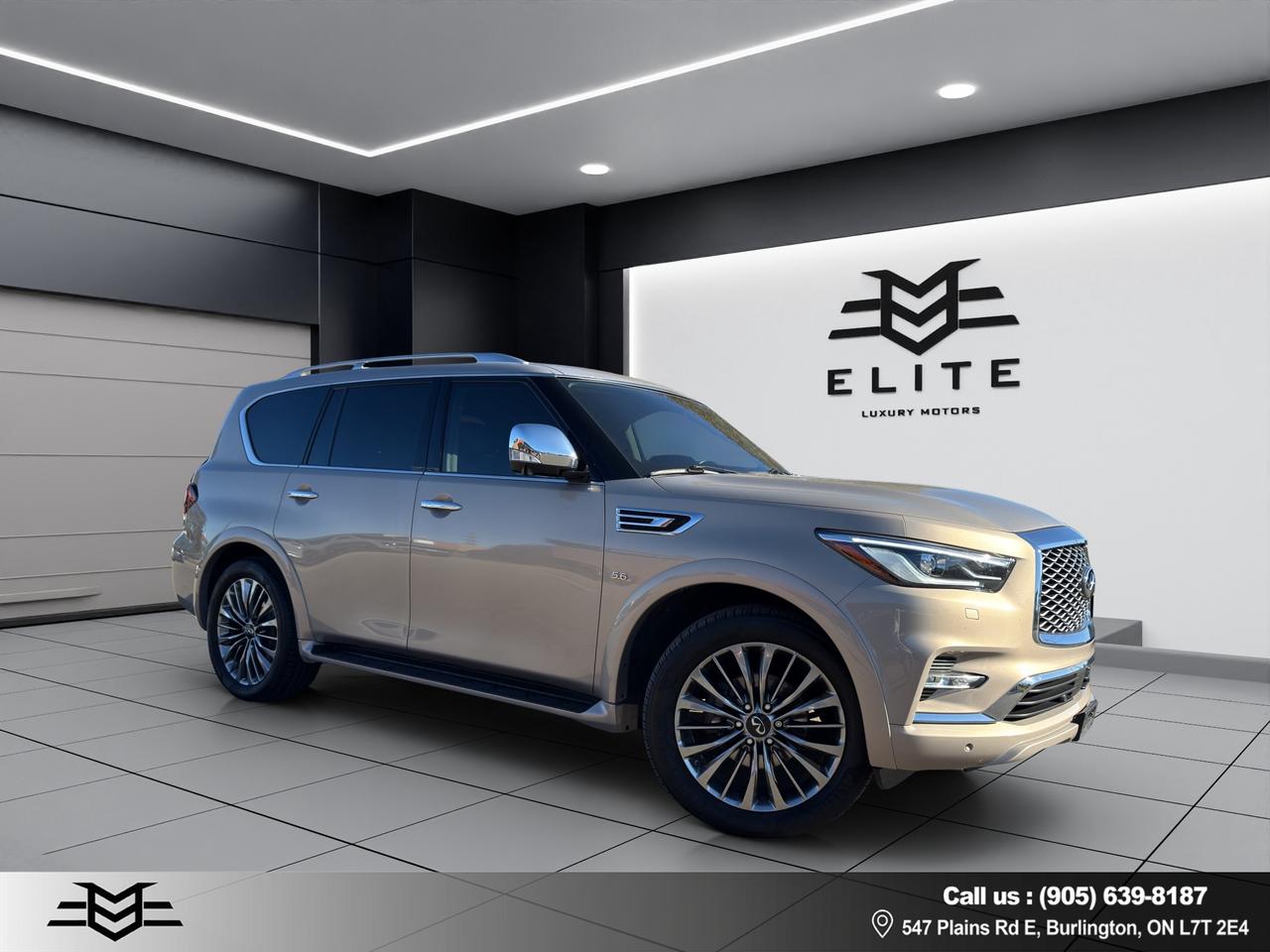 2019 Infiniti QX80 LUXE - 7-PASSENGER AWD - LOW KMS !!! Photo