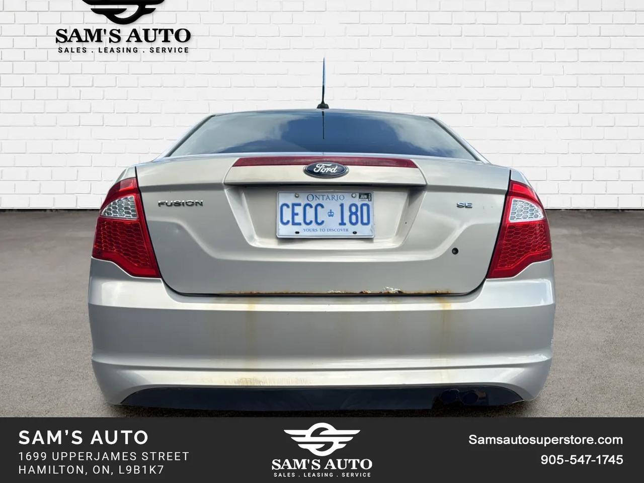 2010 Ford Fusion 4DR SDN I4 SE FWD Photo