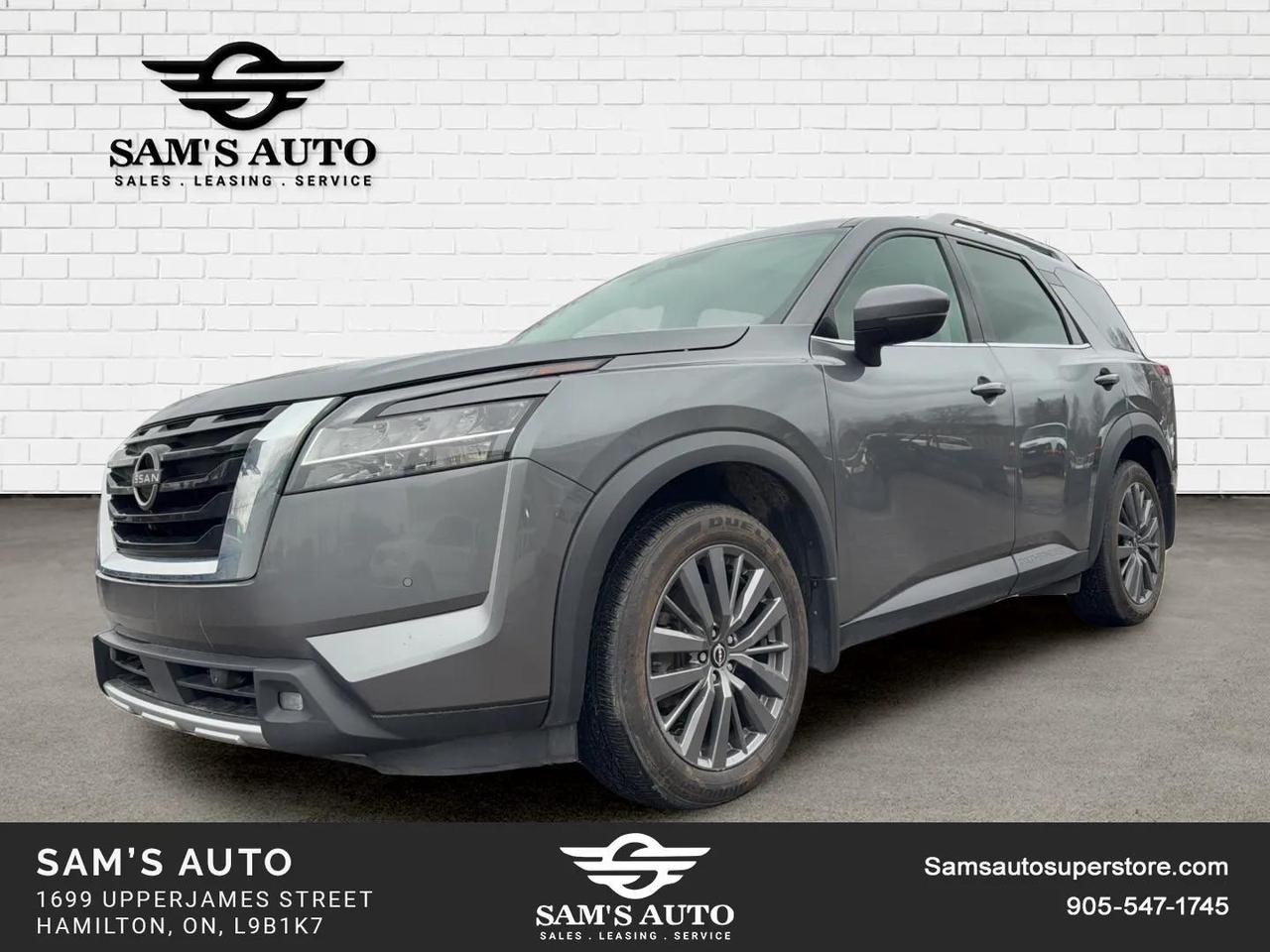 2022 Nissan Pathfinder SL 7 PASSENGER PANORAMIC SUNROOF LEATHER 4WD Photo4