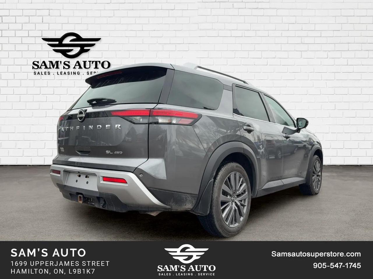 2022 Nissan Pathfinder SL 7 PASSENGER PANORAMIC SUNROOF LEATHER 4WD Photo2