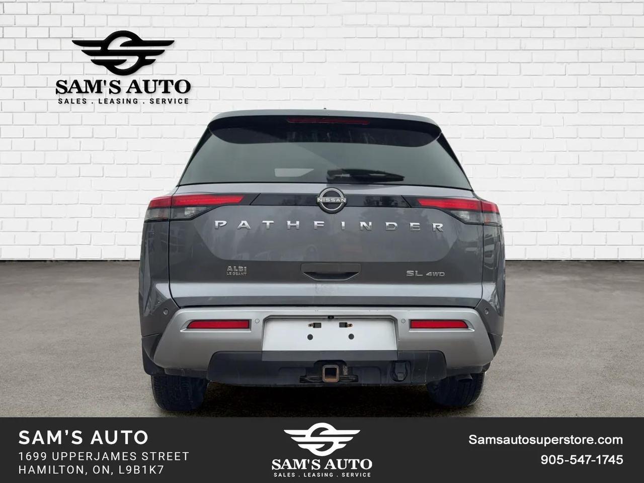 2022 Nissan Pathfinder SL 7 PASSENGER PANORAMIC SUNROOF LEATHER 4WD Photo3