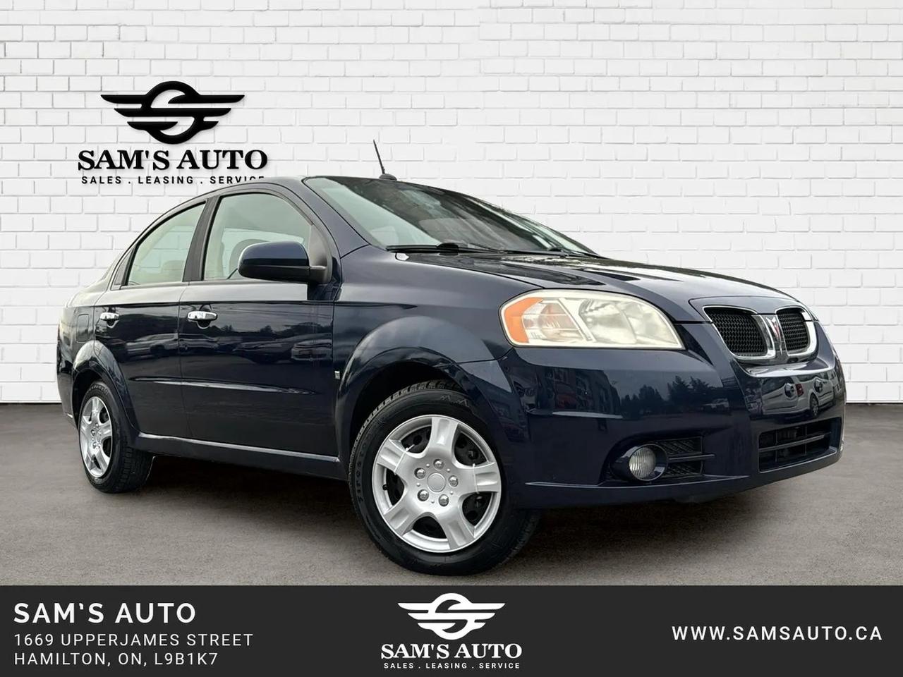 2009 Pontiac G3 Wave 4dr Sdn SE Photo0