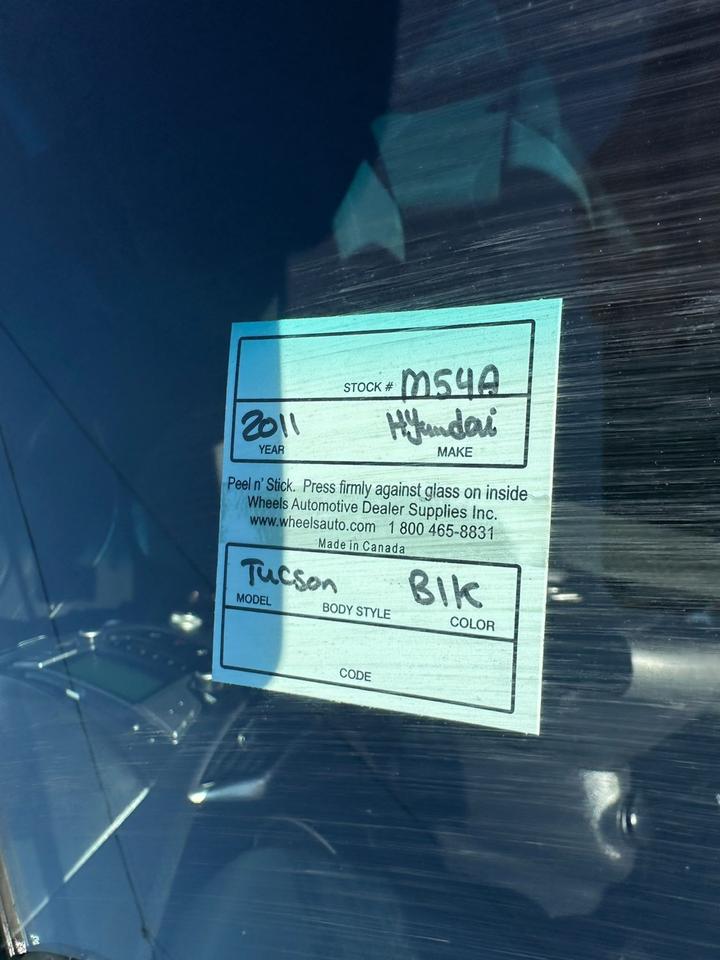 2011 Hyundai Tucson L, MANUAL, 109KMS, ELECTRICAL ISSUE, NO START Photo