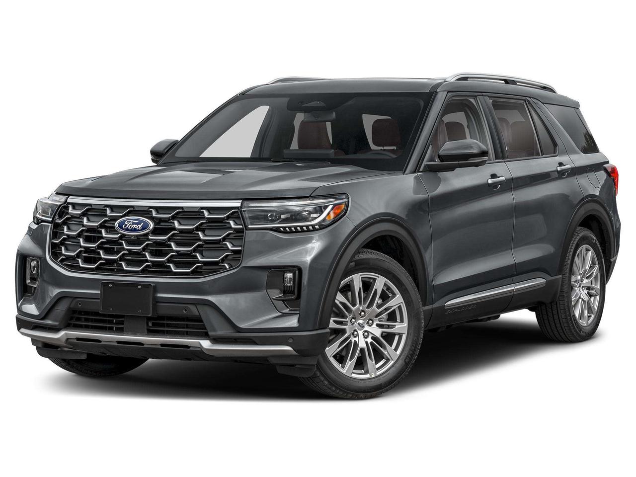 Carbonized Gray Metallic 2026 Ford Explorer SUV / Crossover All-Wheel Drive Automatic