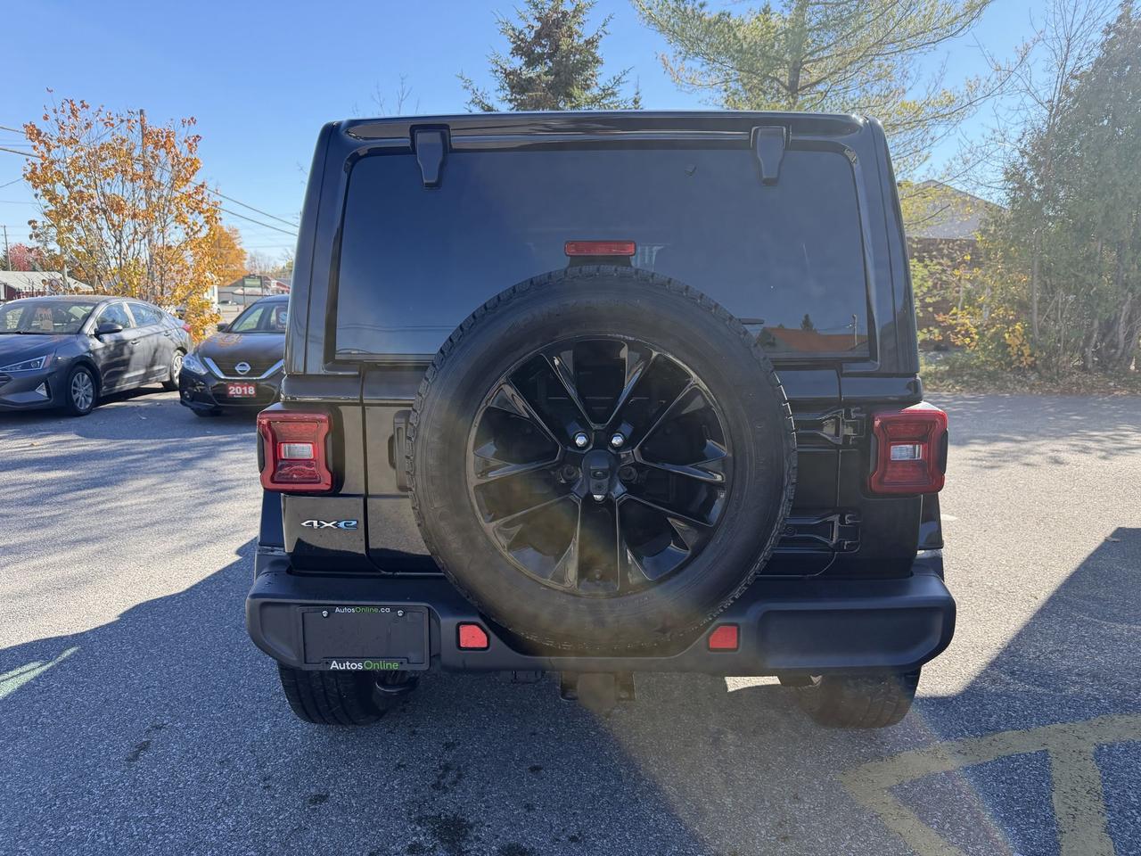 2021 Jeep Wrangler 4xe UNLIMITED SAHARA-4X4-HYBRID-LEATHER SEATS-NAV Photo3
