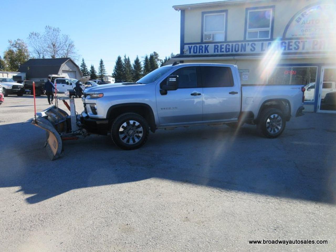 2023 Chevrolet Silverado 2500 3/4 TON CUSTOM-LT-EDITION 6 PASSENGER 6.6L - V8.. 4X4.. CREW-CAB.. 6.6-BOX.. ARCTIC-V-PLOW.. BACK-UP CAMERA.. BLUETOOTH SYSTEM.. KEYLESS ENTRY.. Photo