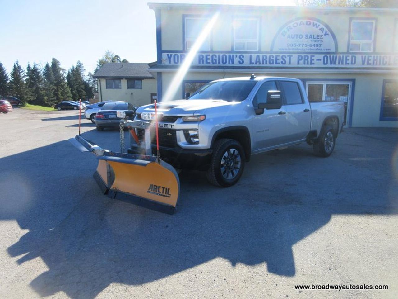 2023 Chevrolet Silverado 2500 3/4 TON CUSTOM-LT-EDITION 6 PASSENGER 6.6L - V8.. 4X4.. CREW-CAB.. 6.6-BOX.. ARCTIC-V-PLOW.. BACK-UP CAMERA.. BLUETOOTH SYSTEM.. KEYLESS ENTRY.. Photo