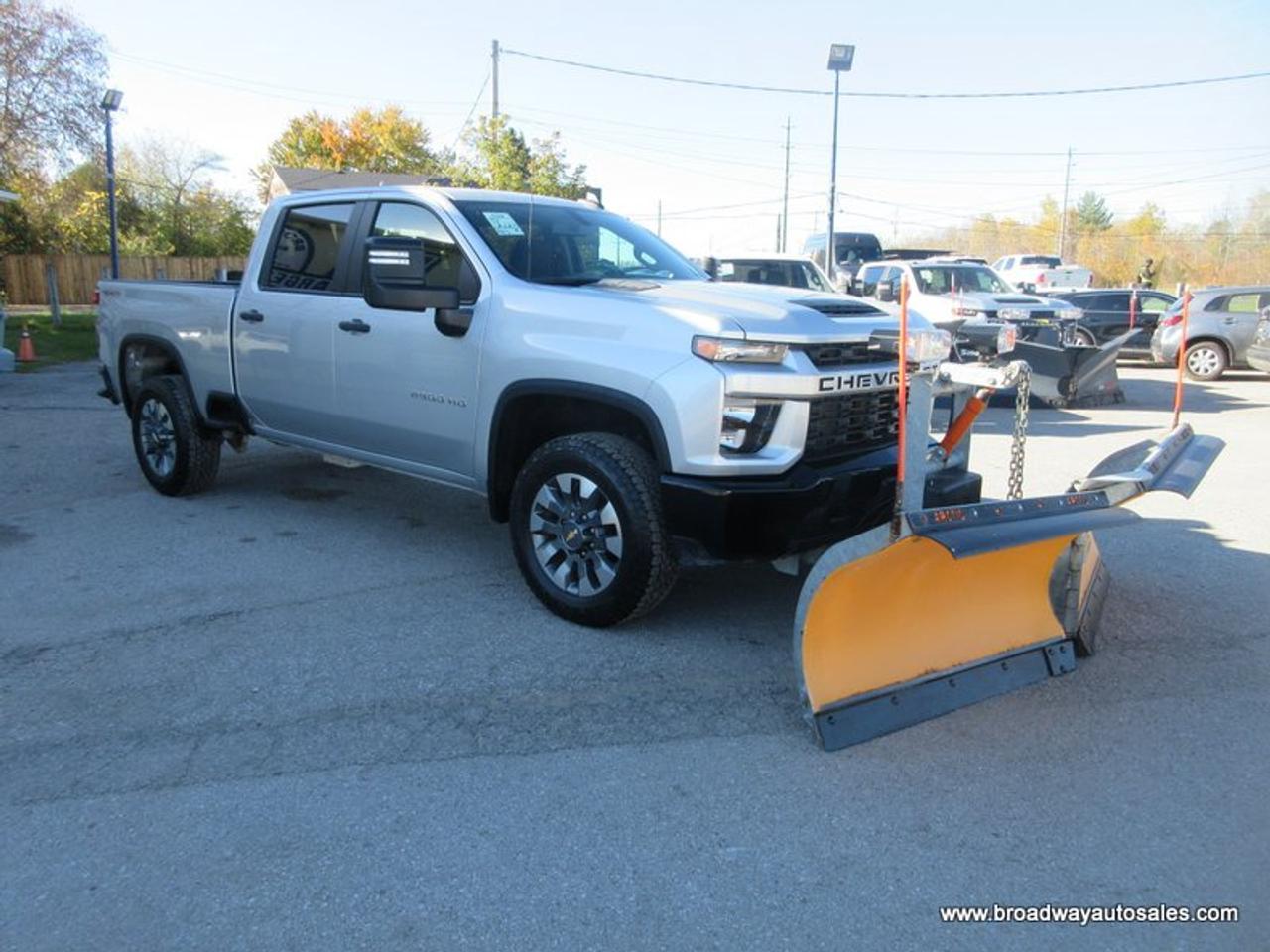 2023 Chevrolet Silverado 2500 3/4 TON CUSTOM-LT-EDITION 6 PASSENGER 6.6L - V8.. 4X4.. CREW-CAB.. 6.6-BOX.. ARCTIC-V-PLOW.. BACK-UP CAMERA.. BLUETOOTH SYSTEM.. KEYLESS ENTRY.. Photo
