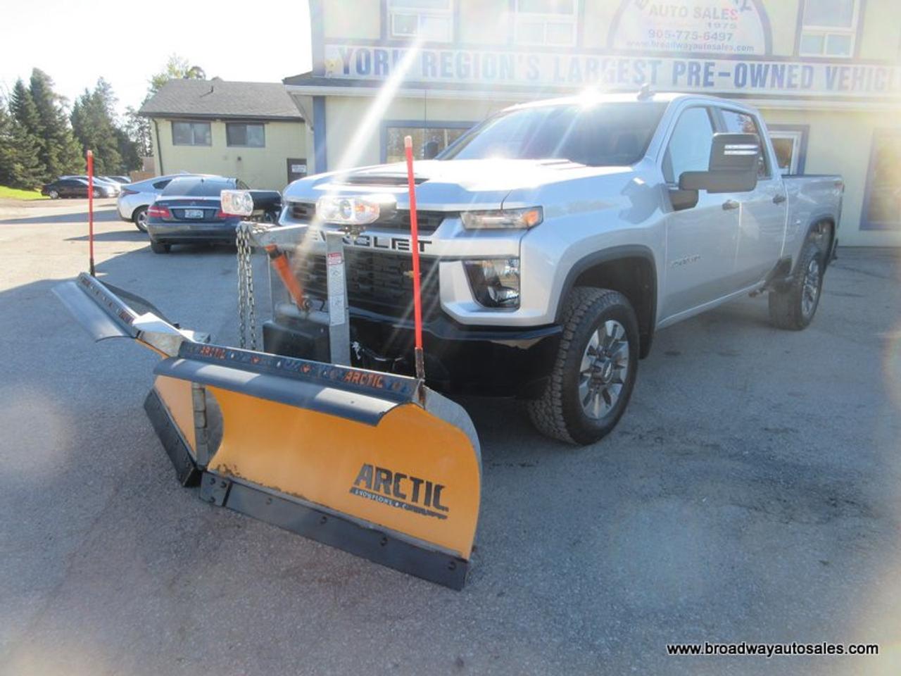 2023 Chevrolet Silverado 2500 3/4 TON CUSTOM-LT-EDITION 6 PASSENGER 6.6L - V8.. 4X4.. CREW-CAB.. 6.6-BOX.. ARCTIC-V-PLOW.. BACK-UP CAMERA.. BLUETOOTH SYSTEM.. KEYLESS ENTRY.. Photo