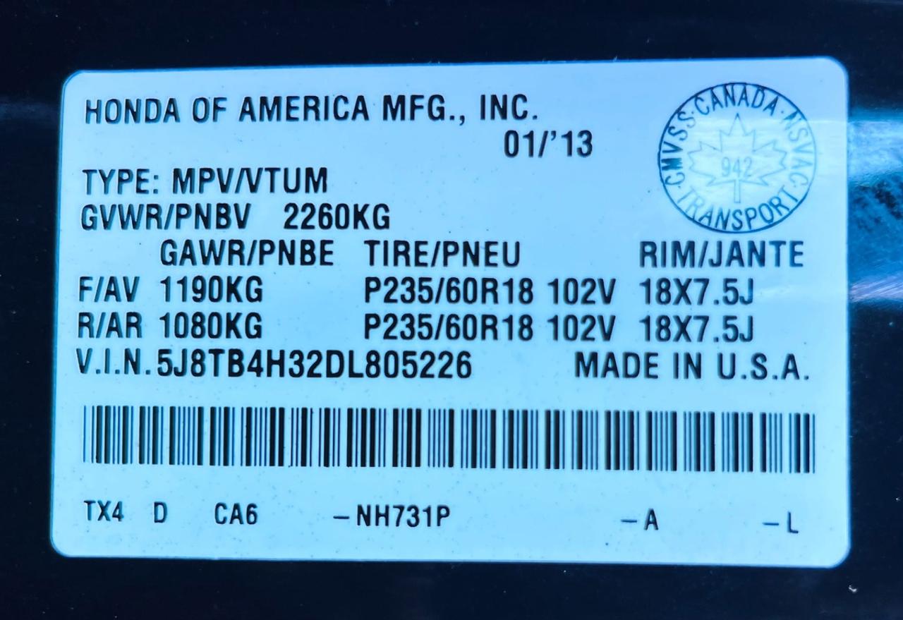 2013 Acura RDX Technology Photo