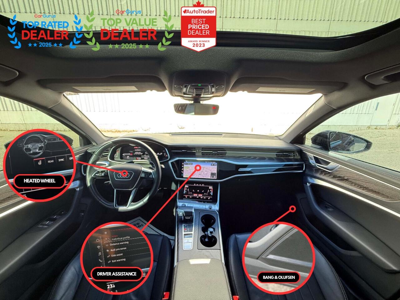 2022 Audi A6 S-LINE 3.0 | B&O | NIGHT PKG | LOADED Photo5