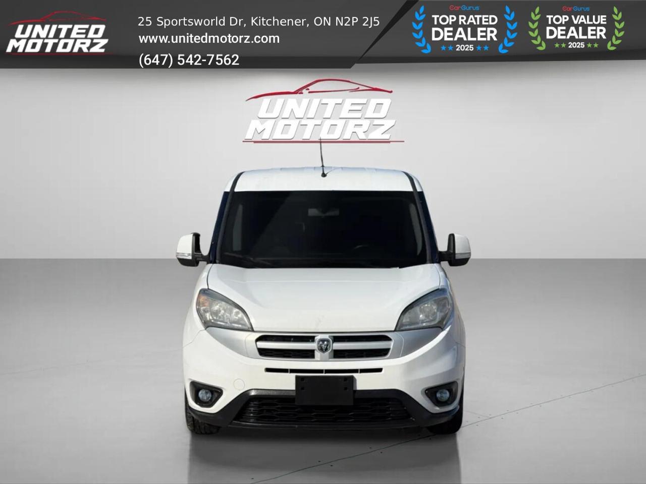 2016 RAM ProMaster City CARGO VAN SLT 2.4L~SAFETY CERTIFIED~ Photo