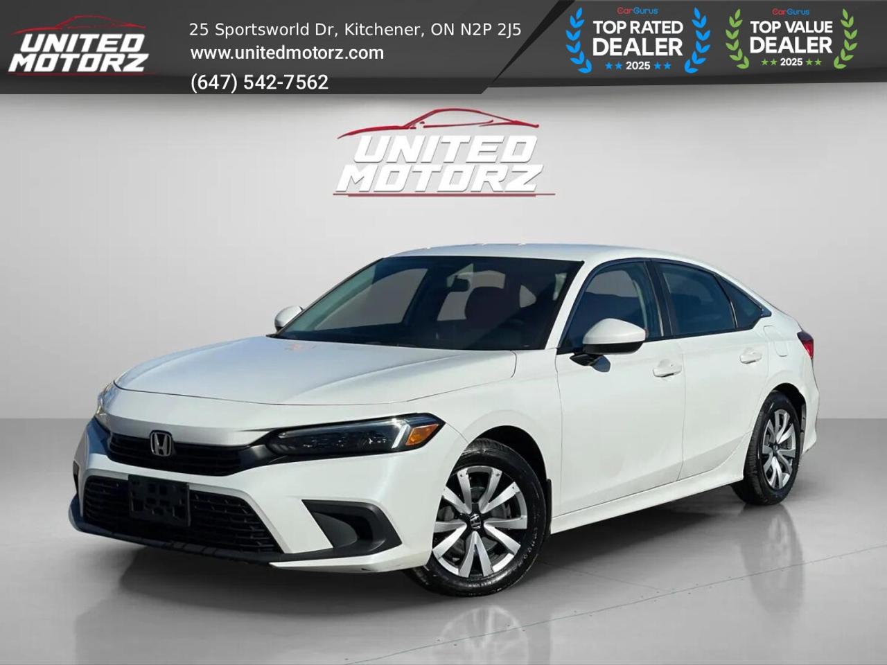 2022 Honda Civic LX FWD 2.0L~SAFETY CERTIFIED~NO ACCIDENTS~ Photo
