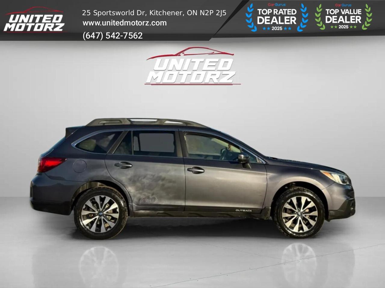 2015 Subaru Outback Wgn CVT 3.6R w/Limited Pkg AWD 6cyl~SAFETY CERTIFI Photo