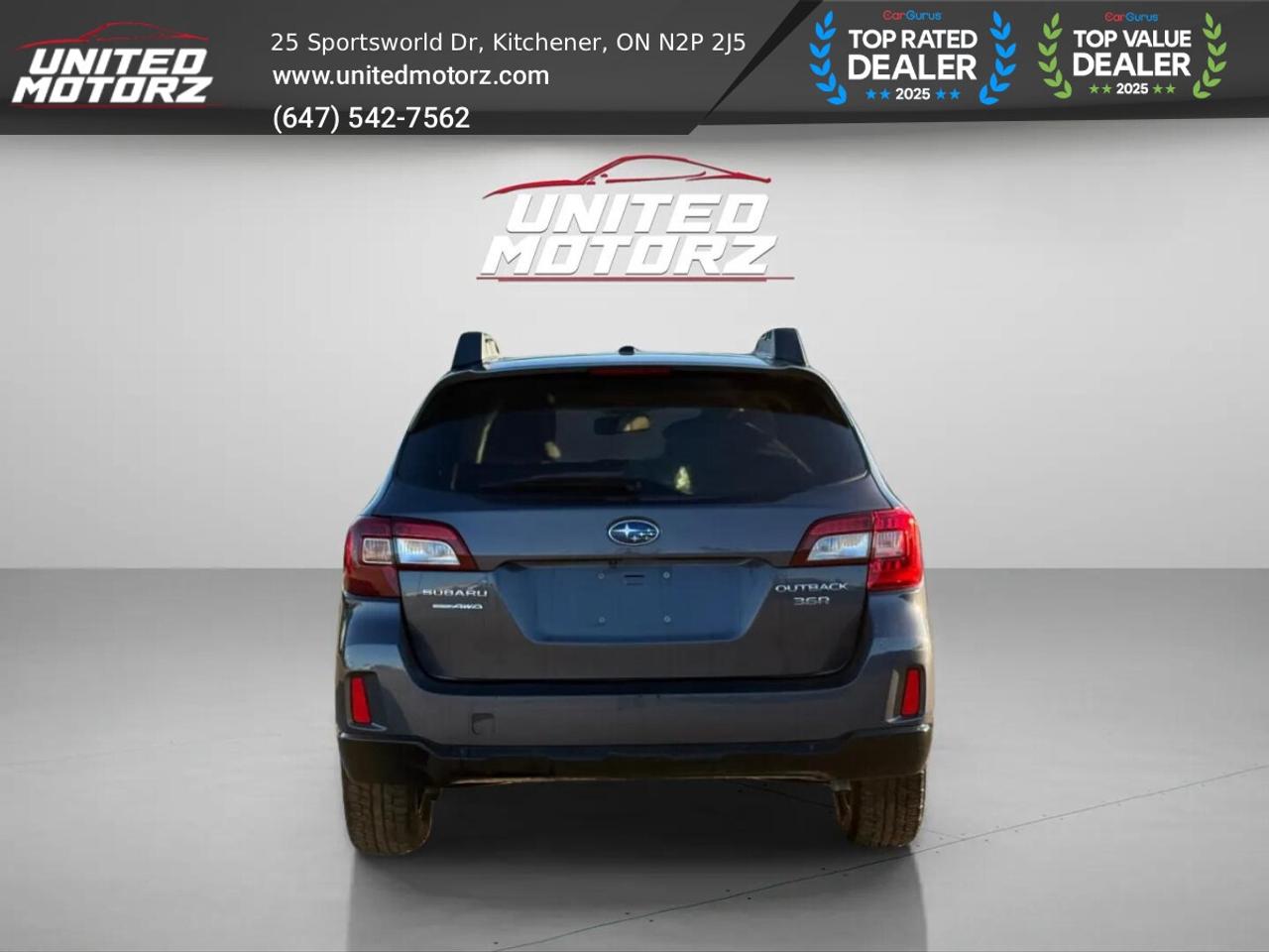 2015 Subaru Outback Wgn CVT 3.6R w/Limited Pkg AWD 6cyl~SAFETY CERTIFI Photo