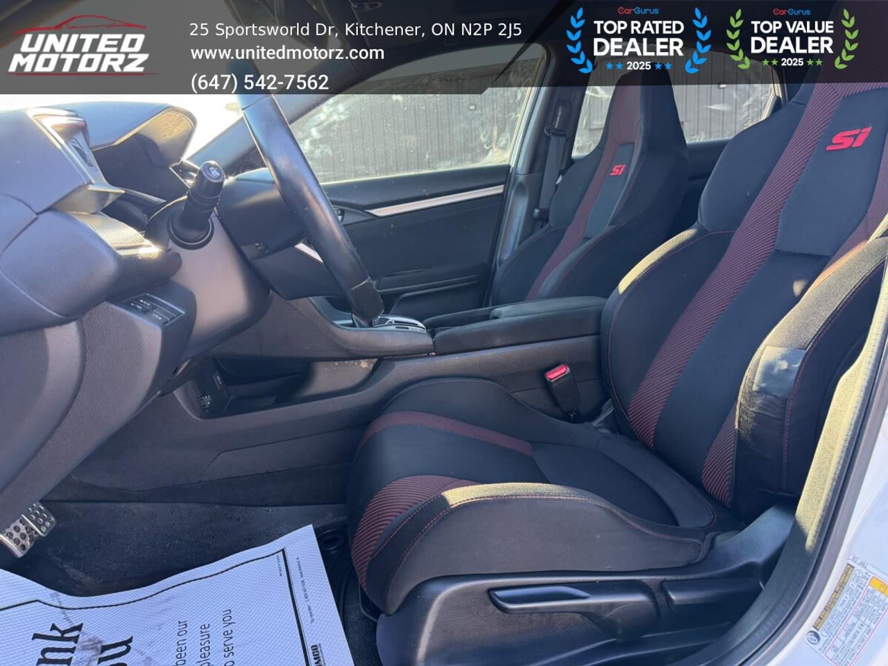 2020 Honda Civic Si MANUAL FWD 1.5L~SAFETY CERTIFIED~ Photo