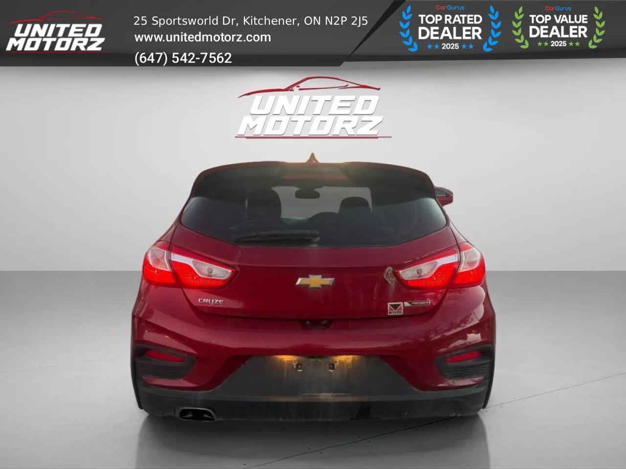 2017 Chevrolet Cruze Premier HB 1.4L w/1SF FWD~AS IS SPECIAL~LO Photo