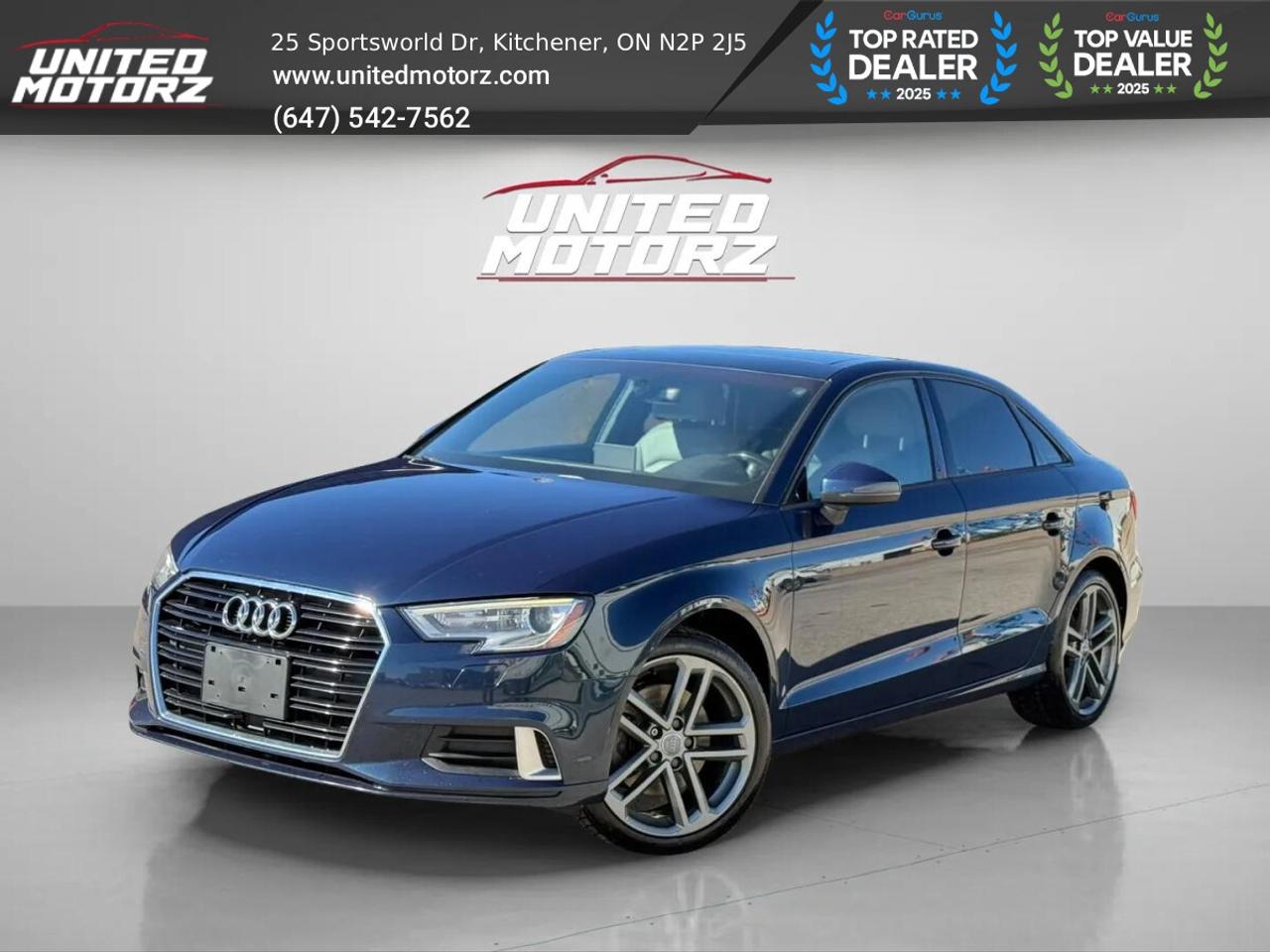 2017 Audi A3 FrontTrak 2.0T Komfort FWD 2.0L~SAFETY CERTIFIED~ Photo