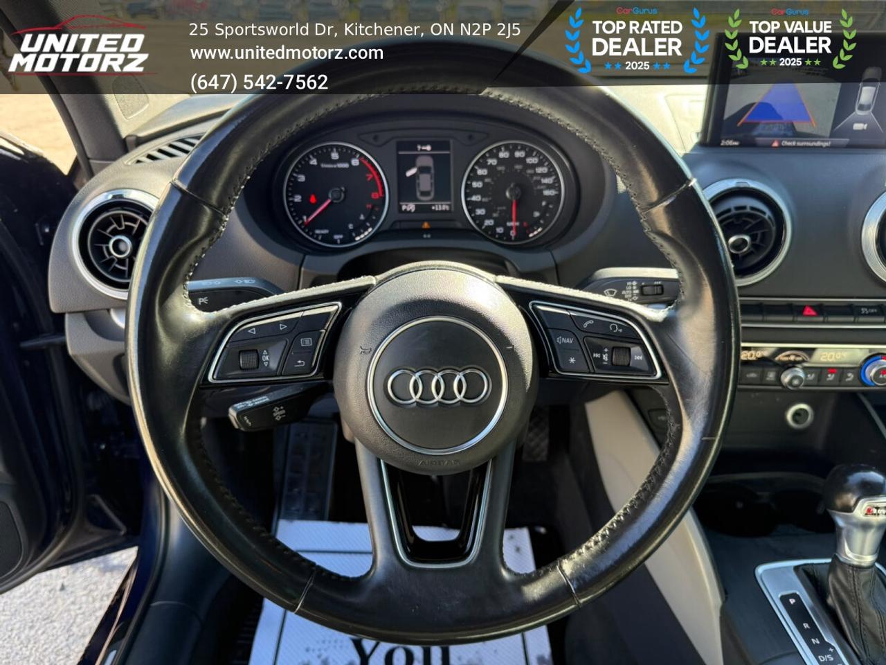 2017 Audi A3 FrontTrak 2.0T Komfort FWD 2.0L~SAFETY CERTIFIED~ Photo