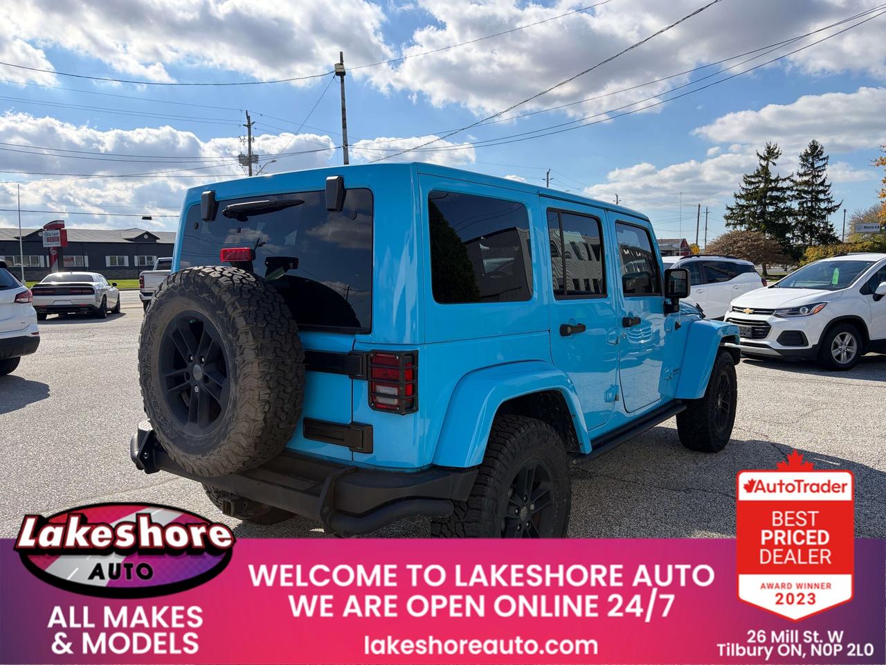 2017 Jeep Wrangler Unlimited Sahara Winter Photo