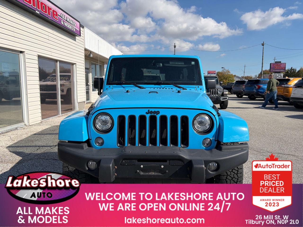2017 Jeep Wrangler Unlimited Sahara Winter Photo