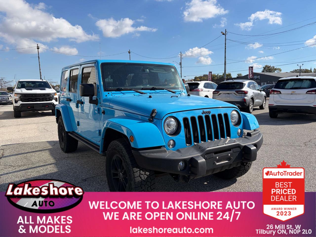 2017 Jeep Wrangler Unlimited Sahara Winter Photo