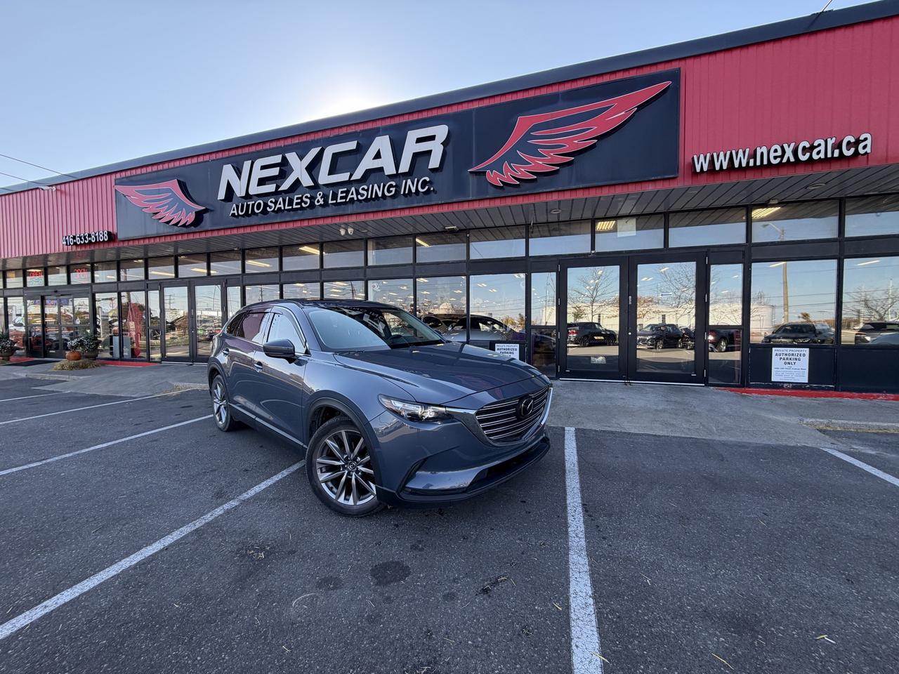 2023 Mazda CX-9 GS-L AWD 7 PASS LEATHER SUNROOF B/SPOT L/ASSIS CAM
