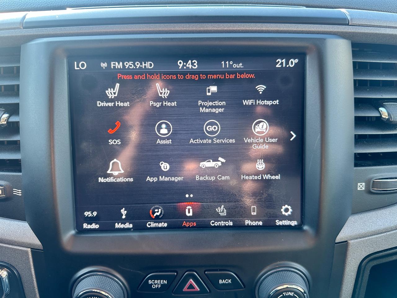 2019 RAM 1500 Classic Express4X4 HEMI CrewCab HTD-Cloth XM A/C BackupCam Photo