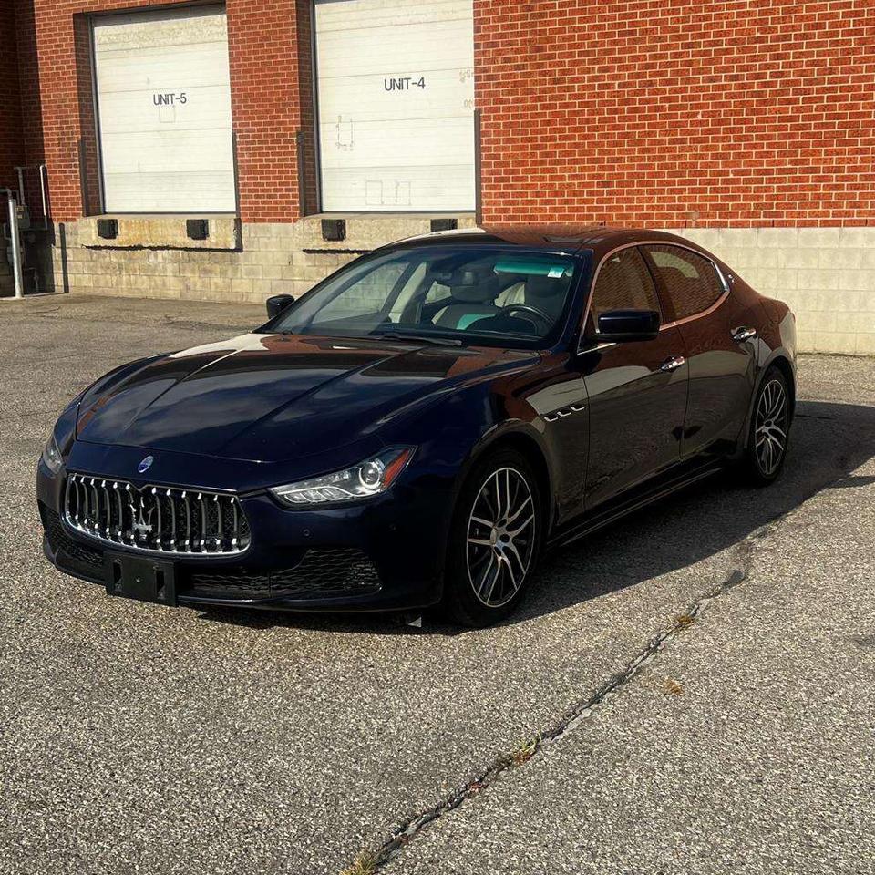 2015 Maserati Ghibli SQ4, SUNROOF, PADDLE SHIFT, NAV, BACKUP CAM Photo1
